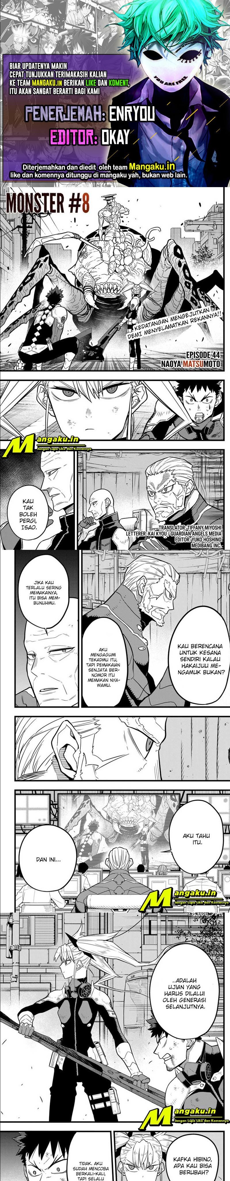Read Kaiju No 8 id Manga Online