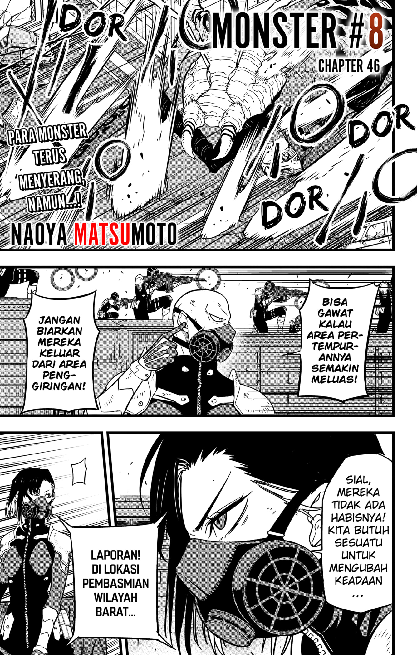 Read Kaiju No 8 id Manga Online