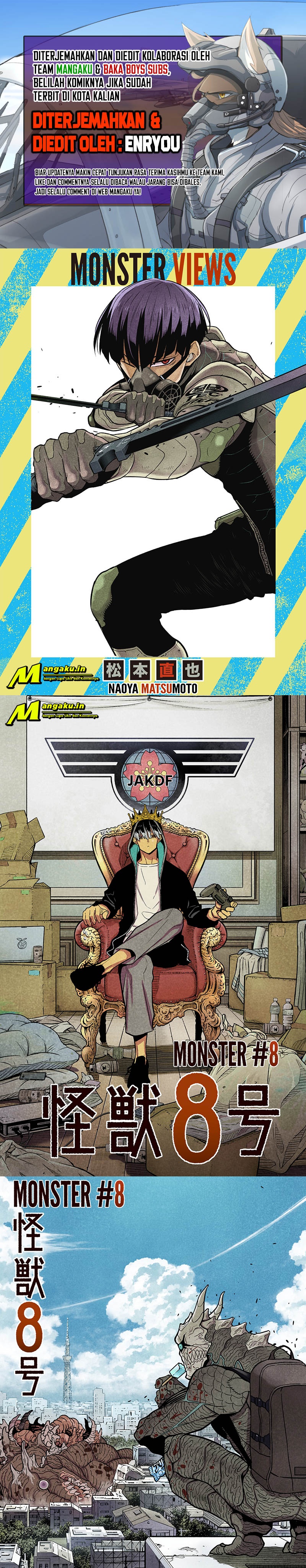 Read Kaiju No 8 id Manga Online