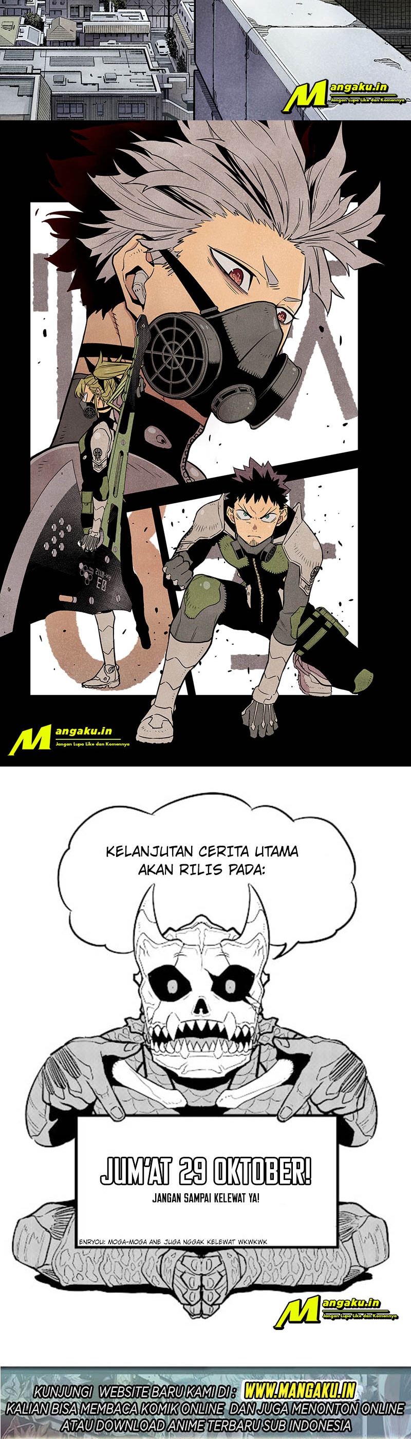 Read Kaiju No 8 id Manga Online