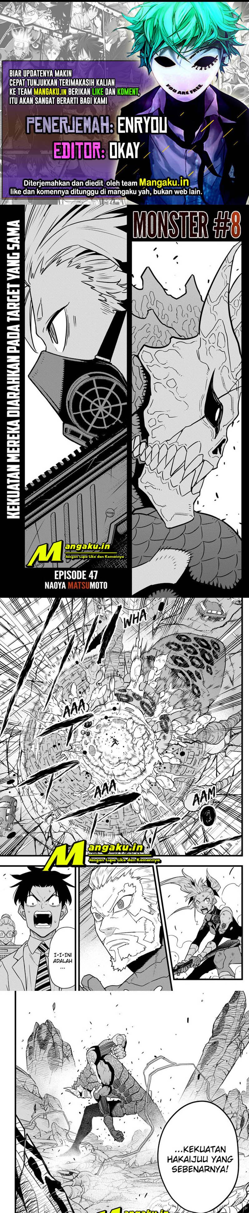 Read Kaiju No 8 id Manga Online