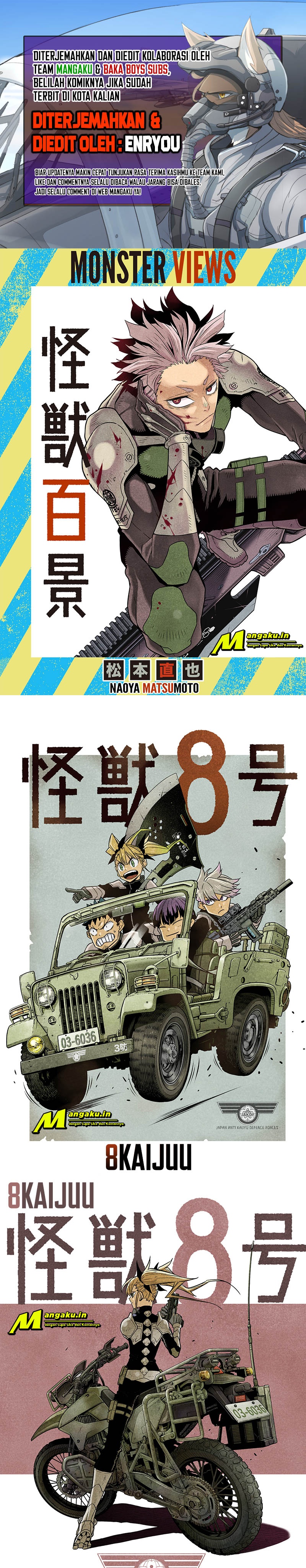 Read Kaiju No 8 id Manga Online