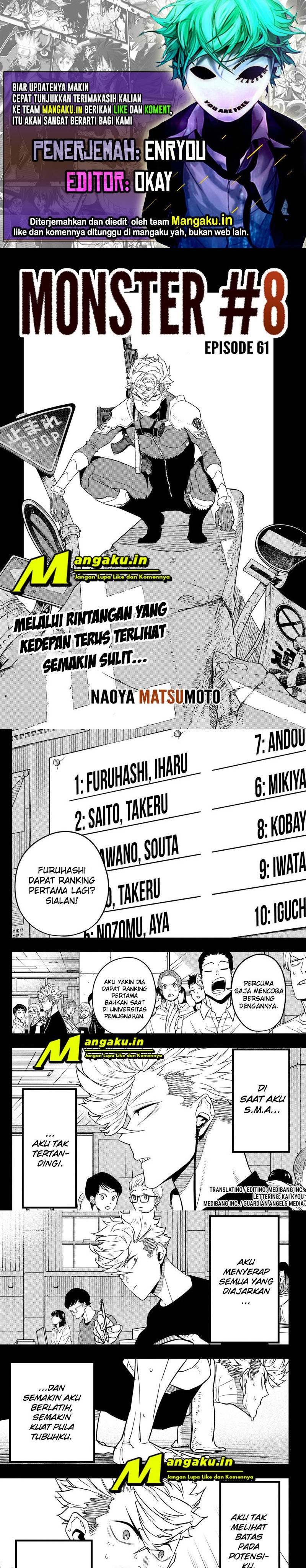 Read Kaiju No 8 id Manga Online