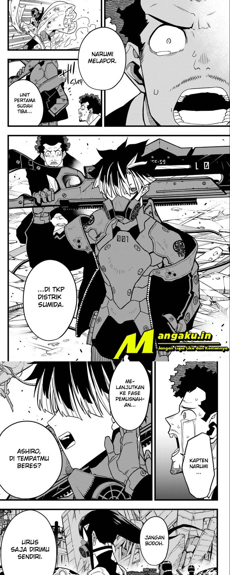Read Kaiju No 8 id Manga Online