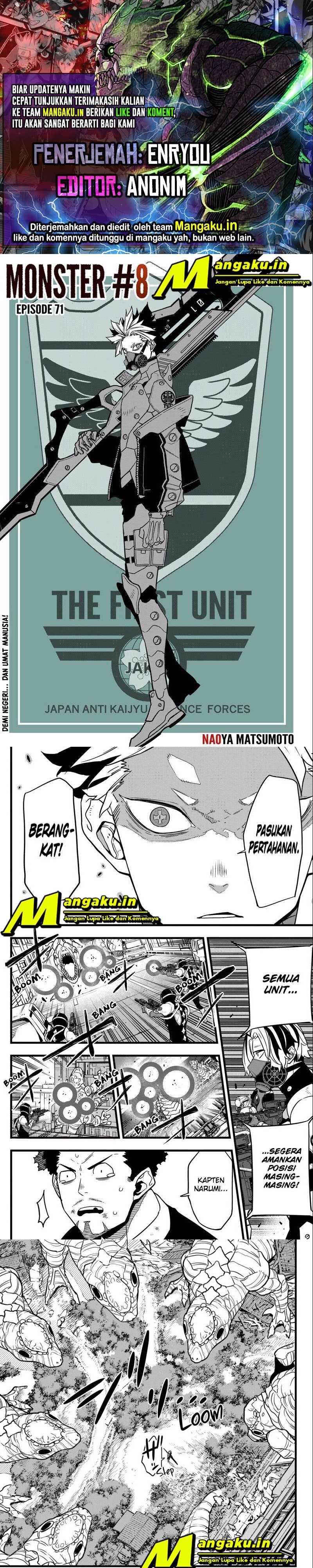 Read Kaiju No 8 id Manga Online