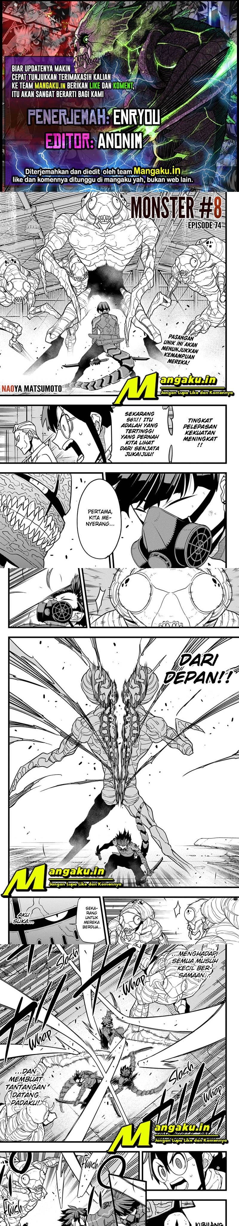 Read Kaiju No 8 id Manga Online