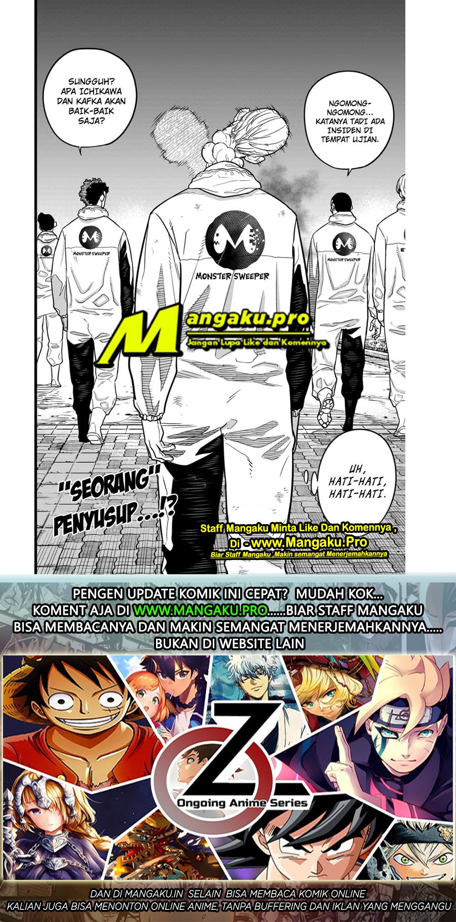 Read Kaiju No 8 id Manga Online