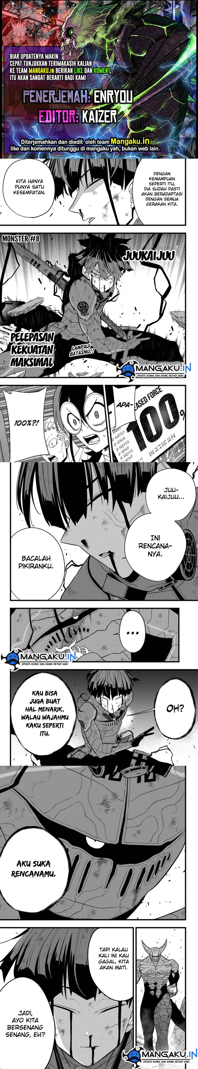 Read Kaiju No 8 id Manga Online