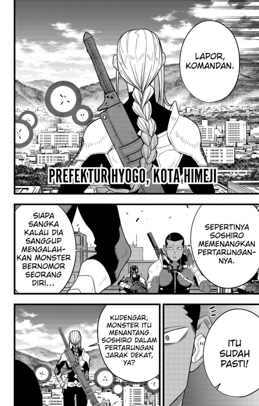 Read Kaiju No 8 id Manga Online