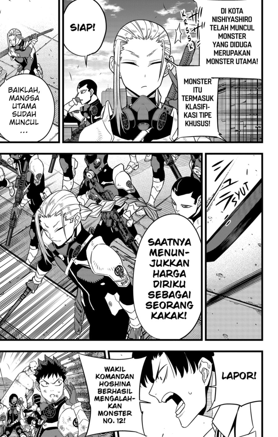 Read Kaiju No 8 id Manga Online