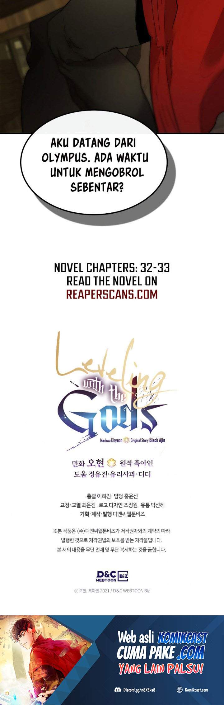 Read Leveling Up With the Gods id Manga Online