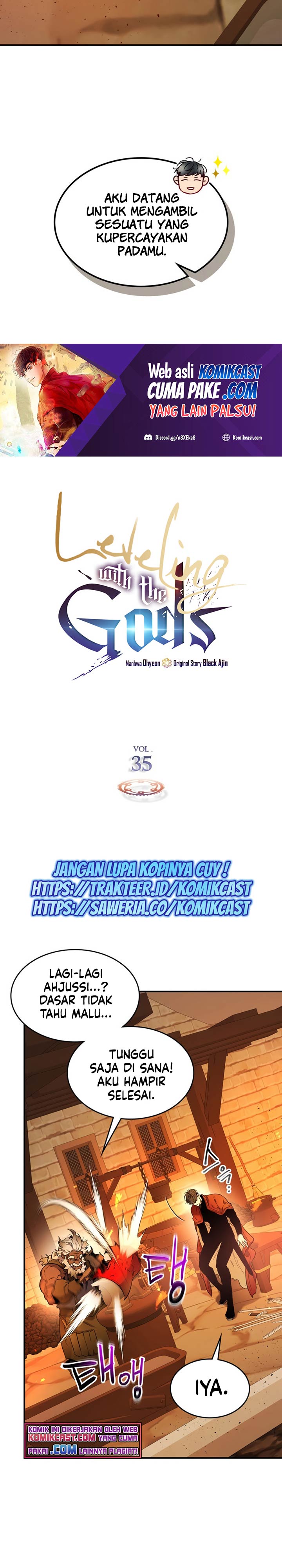 Read Leveling Up With the Gods id Manga Online