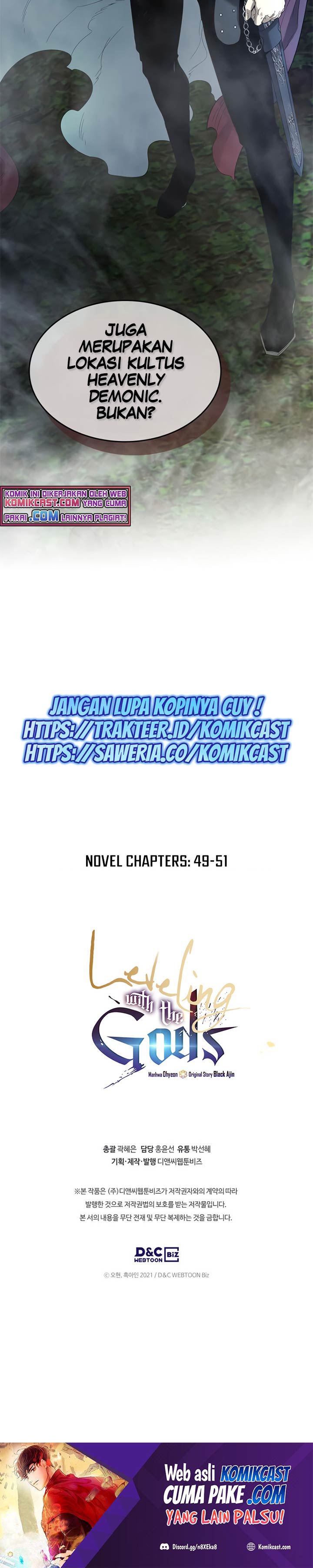 Read Leveling Up With the Gods id Manga Online