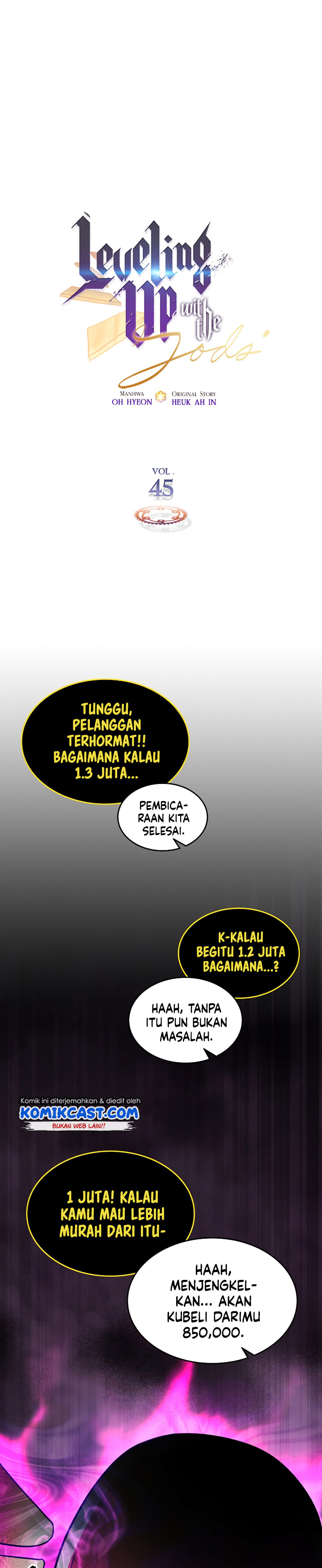 Read Leveling Up With the Gods id Manga Online