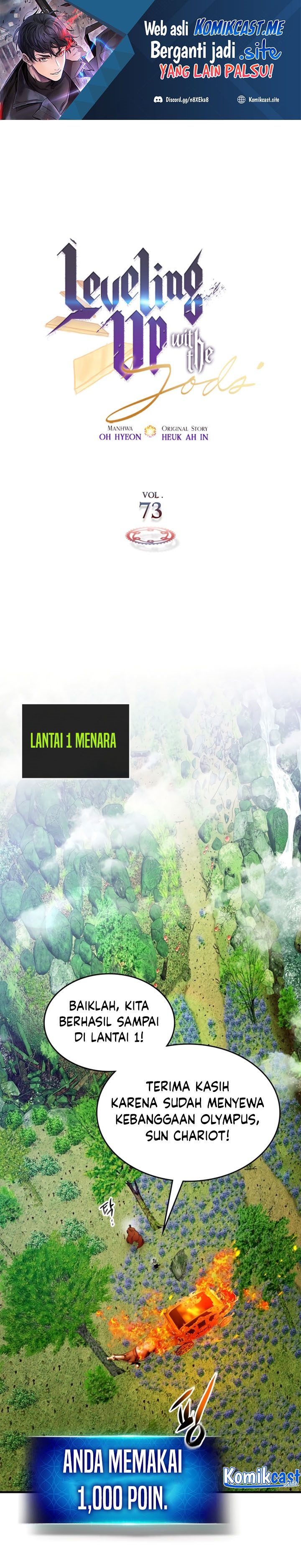 Read Leveling Up With the Gods id Manga Online