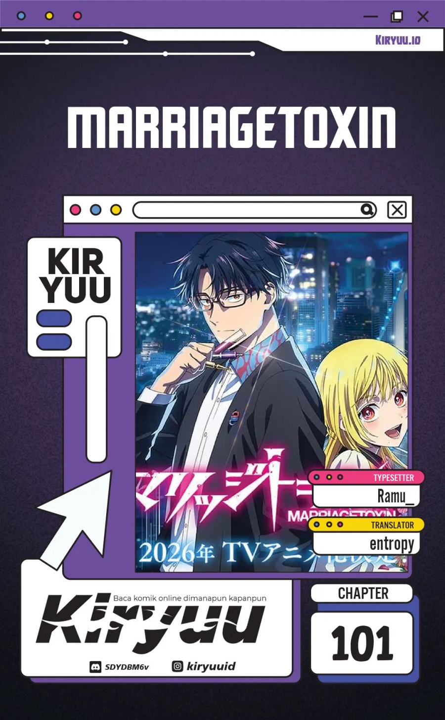 Read Marriagetoxin id Manga Online