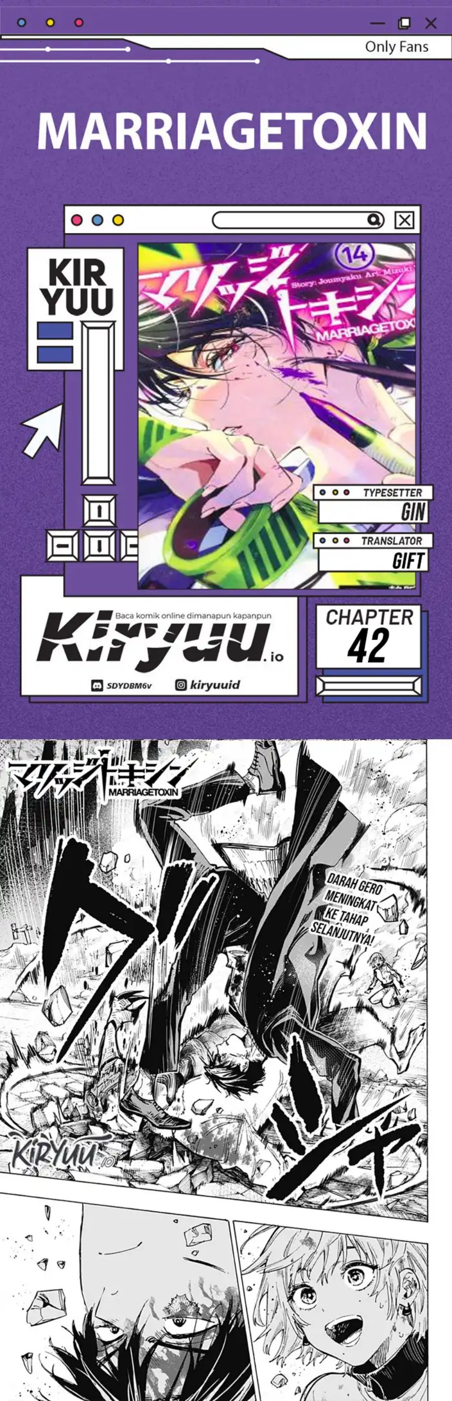 Read Marriagetoxin id Manga Online