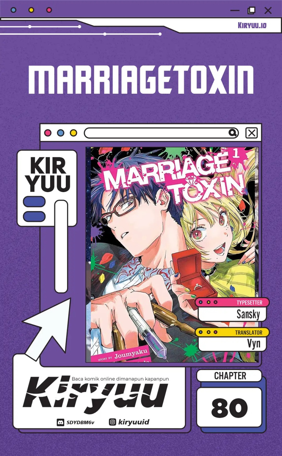 Read Marriagetoxin id Manga Online
