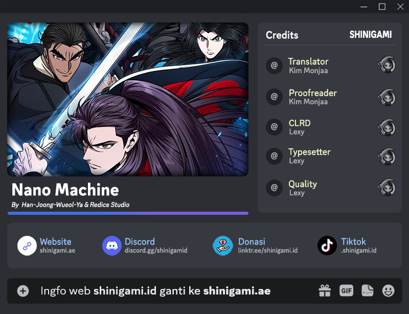 Read Nano Machine id Manga Online