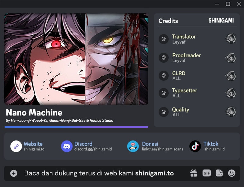Read Nano Machine id Manga Online