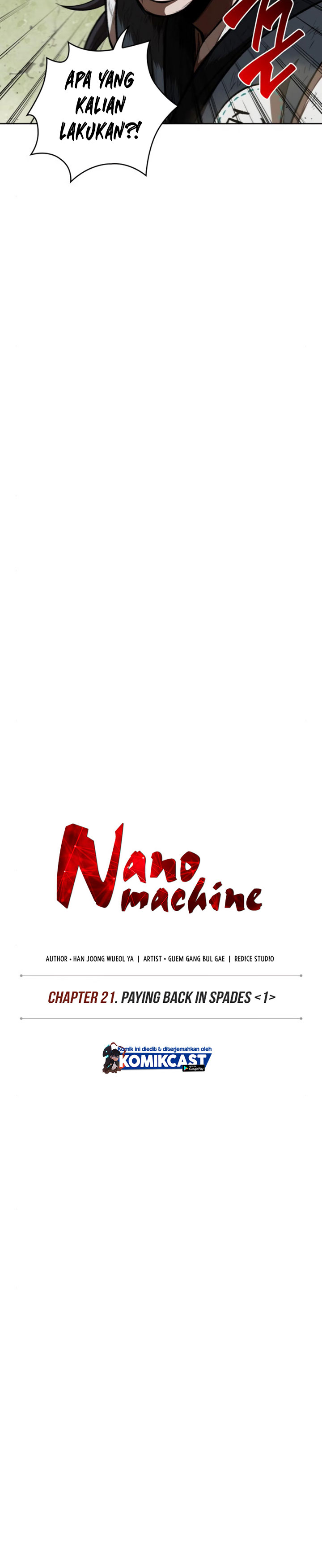 Read Nano Machine id Manga Online