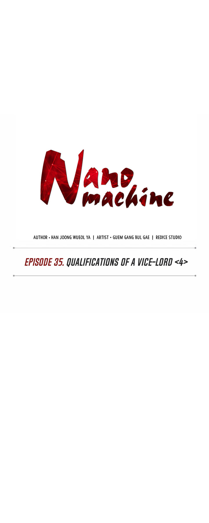 Read Nano Machine id Manga Online