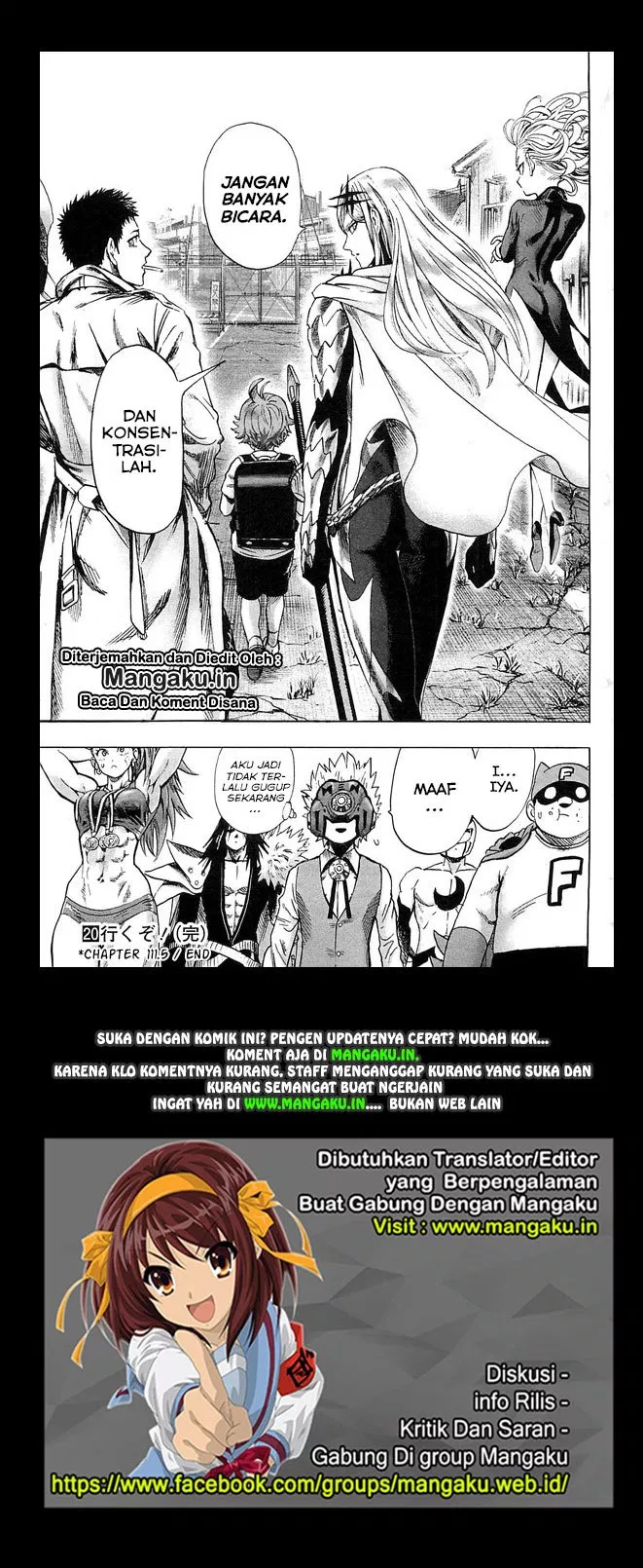 Read One Punch Man id Manga Online