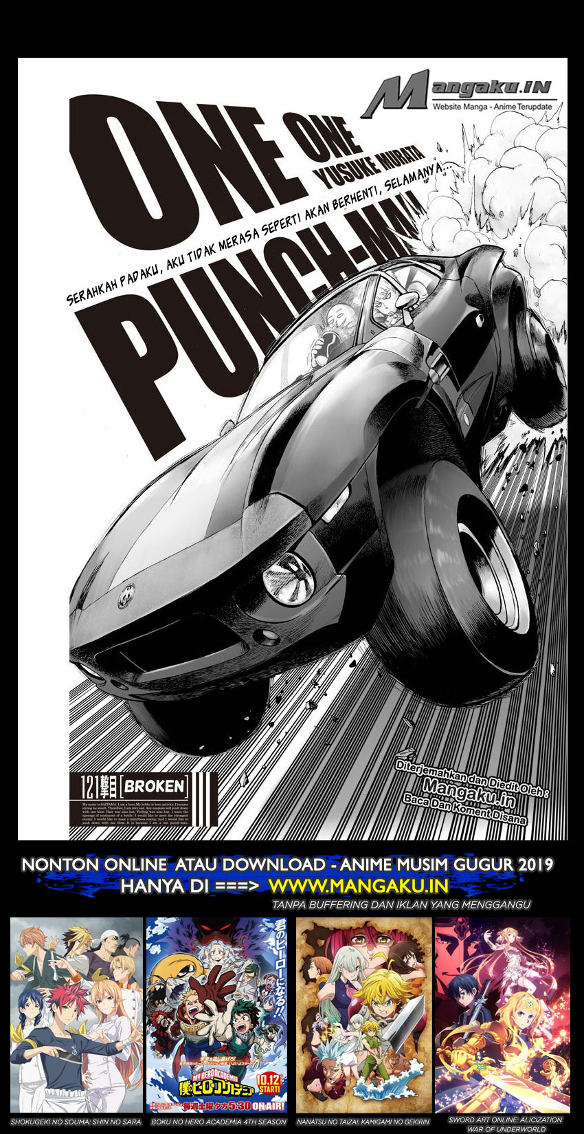 Read One Punch Man id Manga Online