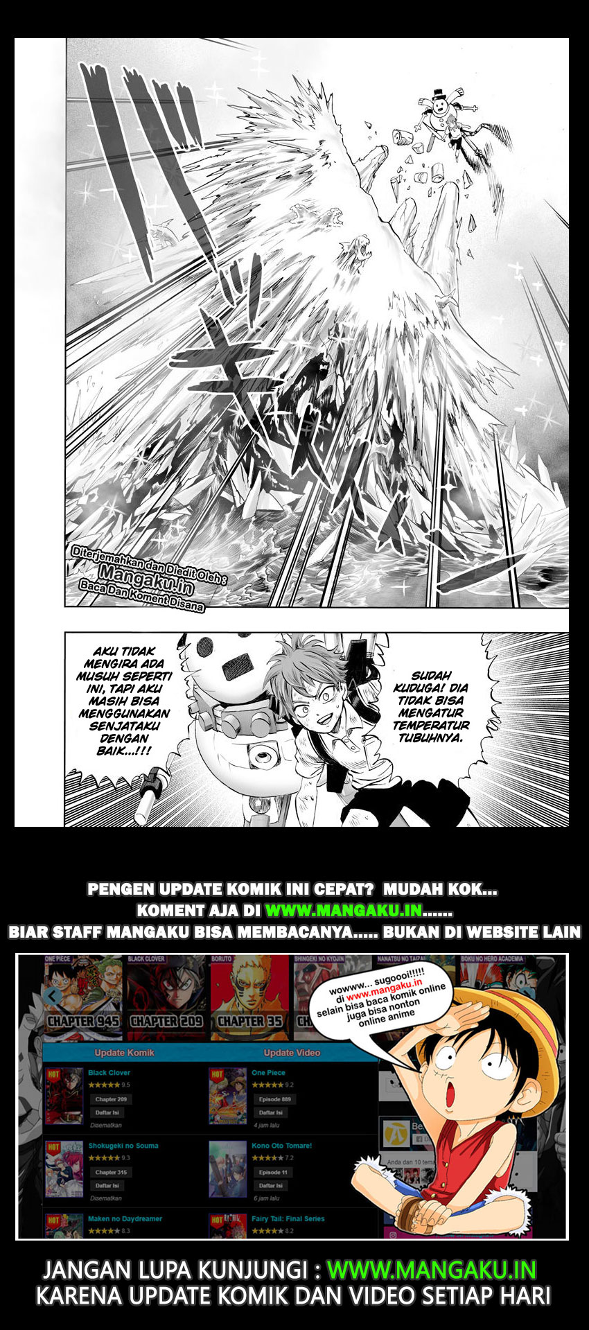 Read One Punch Man id Manga Online