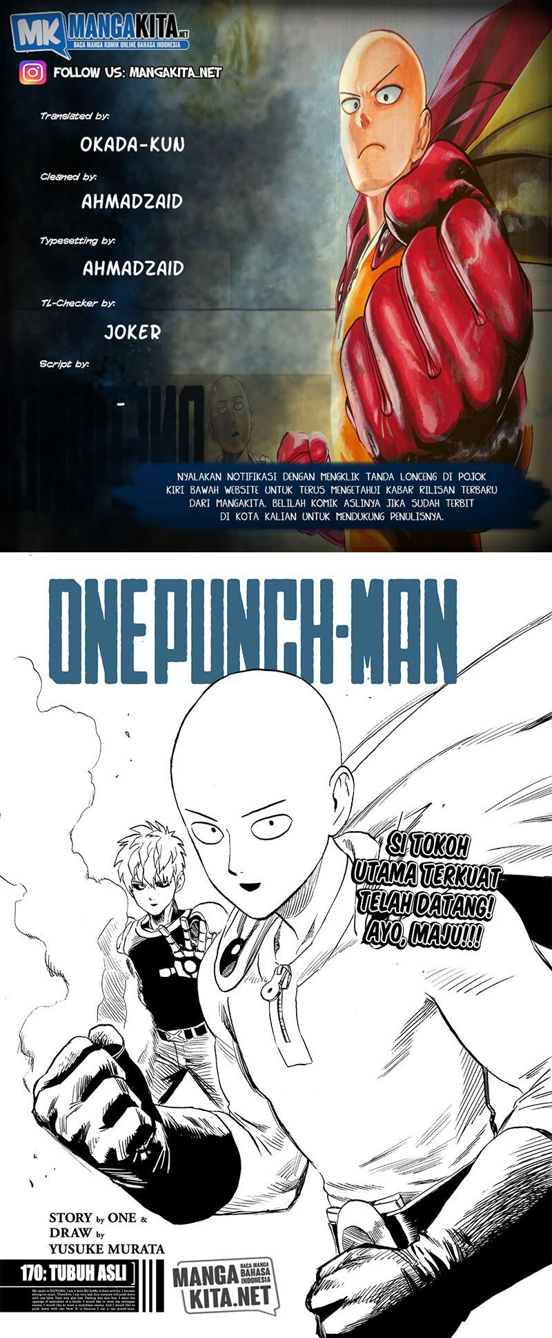 Read One Punch Man id Manga Online