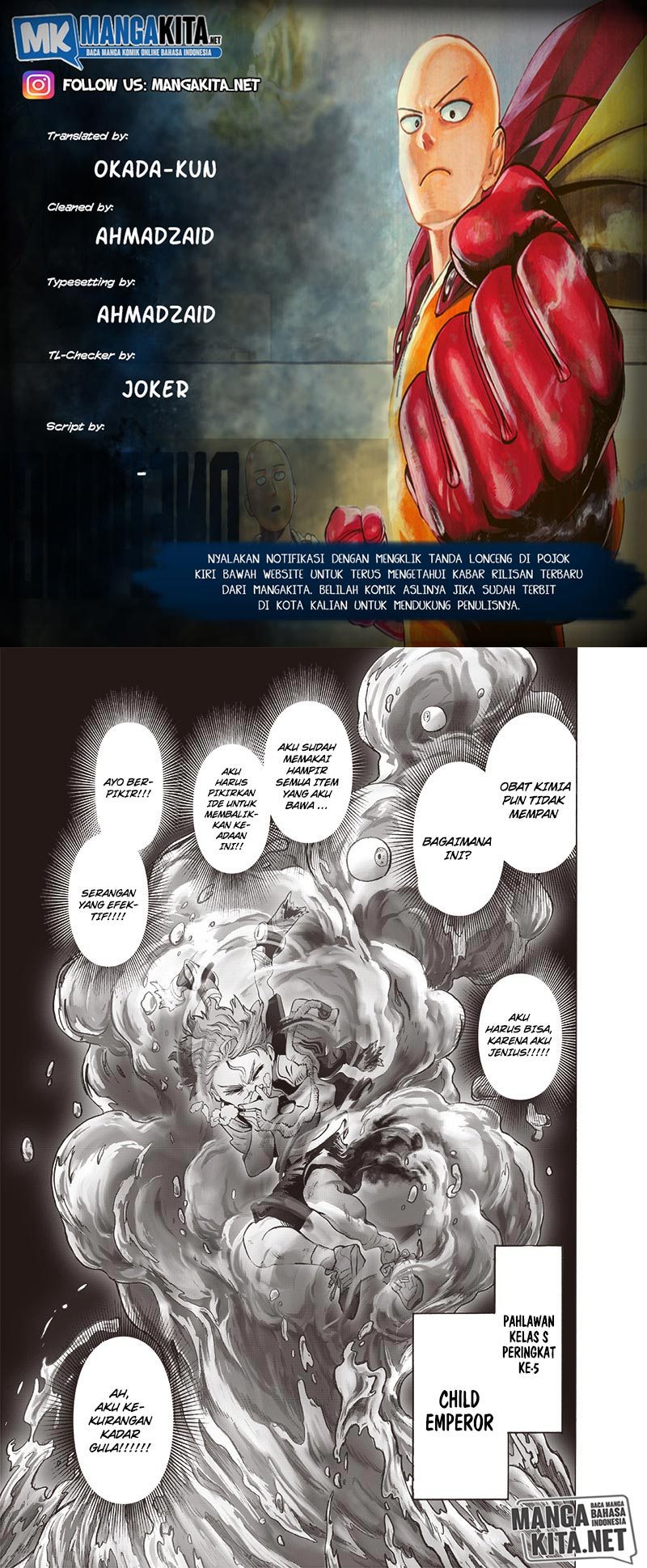Read One Punch Man id Manga Online
