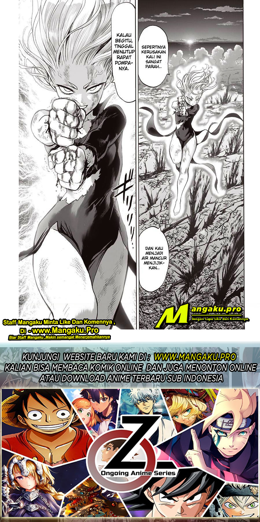 Read One Punch Man id Manga Online