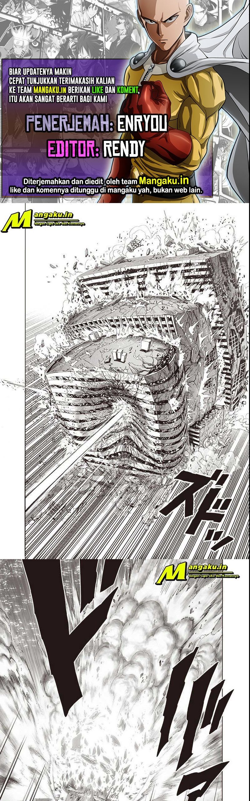 Read One Punch Man id Manga Online