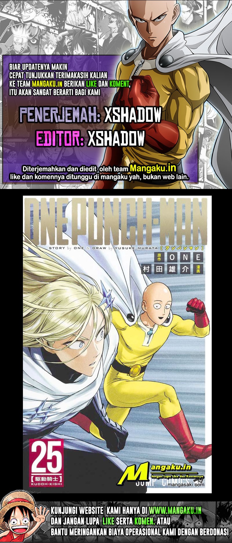 Read One Punch Man id Manga Online
