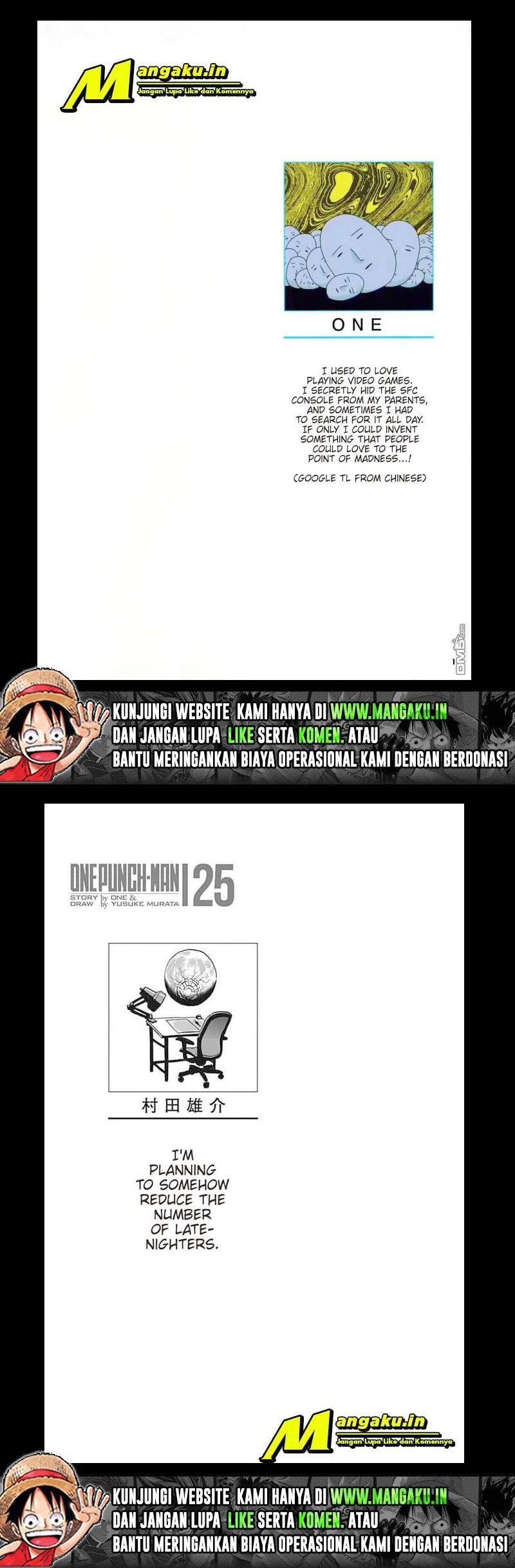 Read One Punch Man id Manga Online
