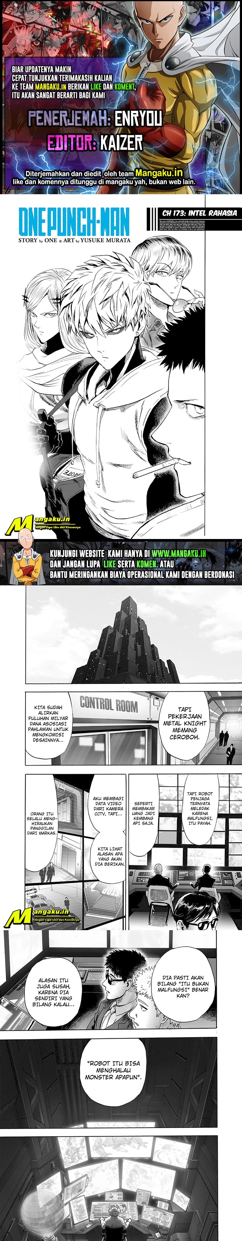 Read One Punch Man id Manga Online