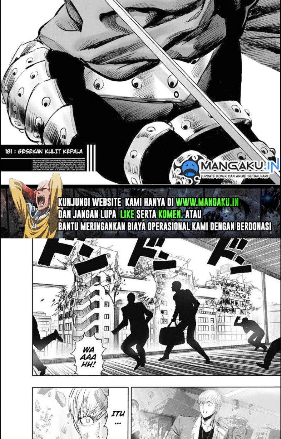 Read One Punch Man id Manga Online