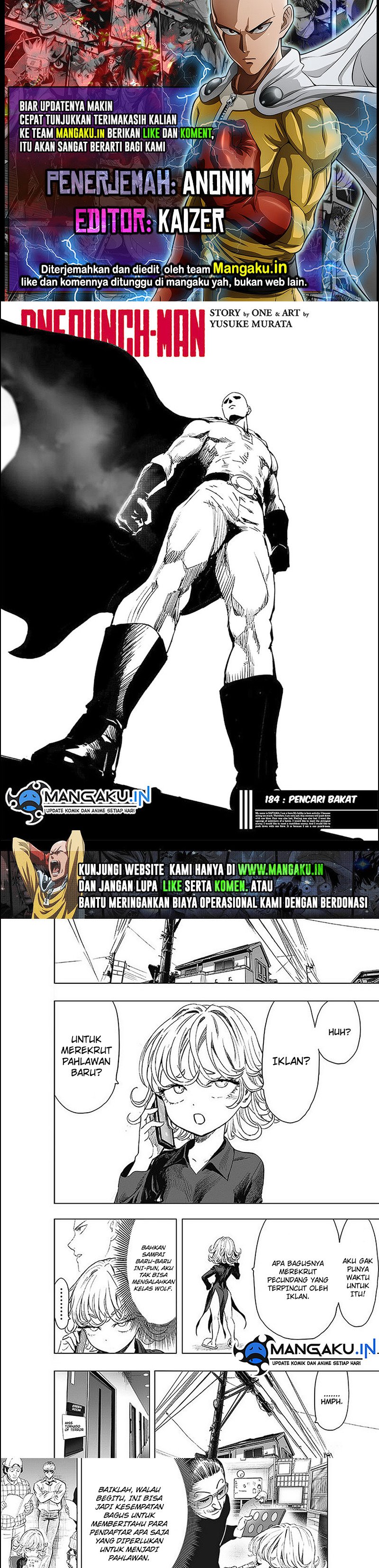 Read One Punch Man id Manga Online