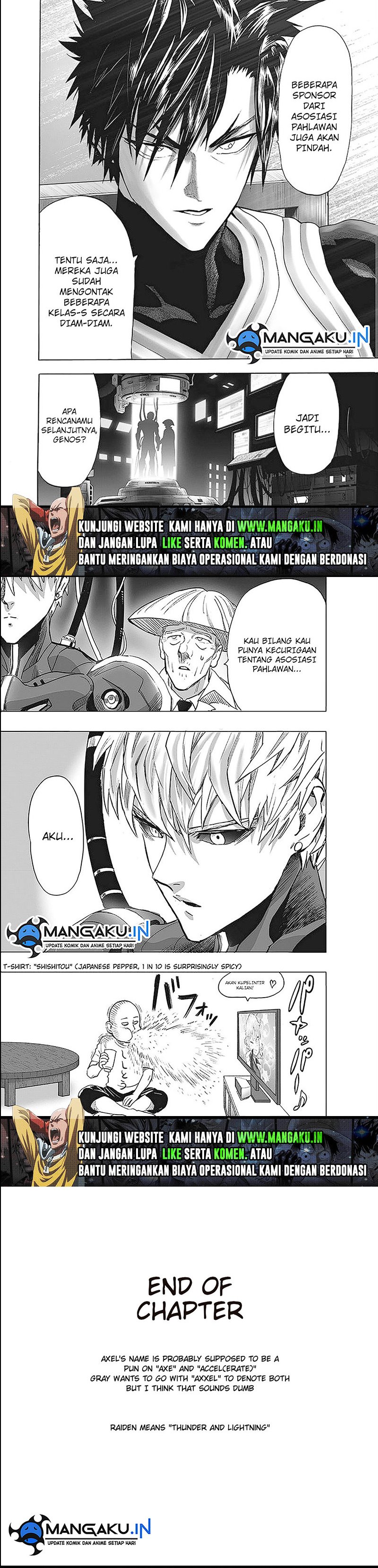 Read One Punch Man id Manga Online