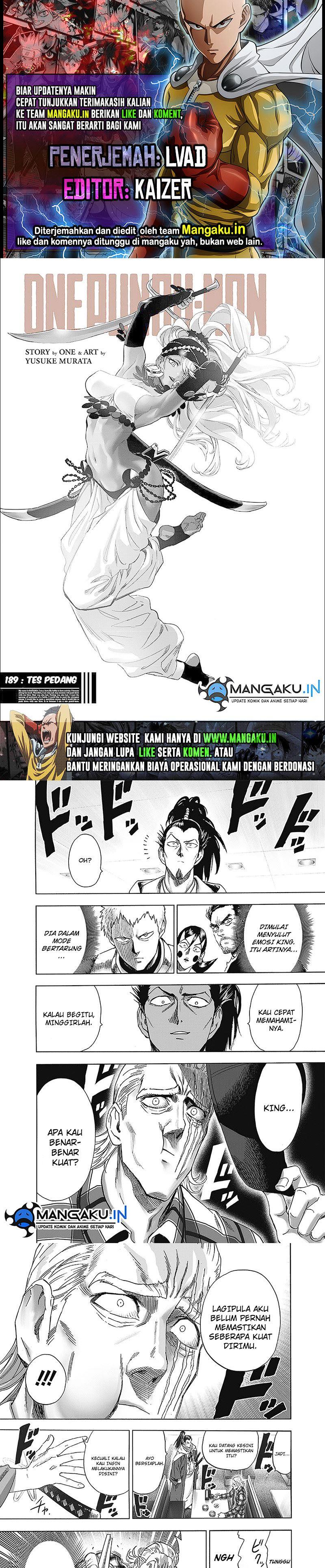 Read One Punch Man id Manga Online