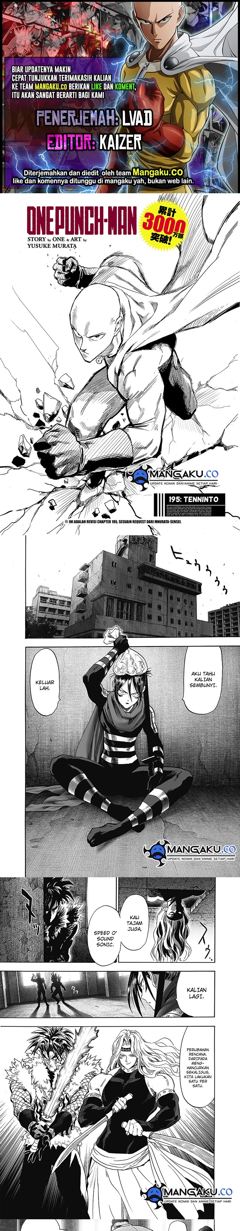 Read One Punch Man id Manga Online