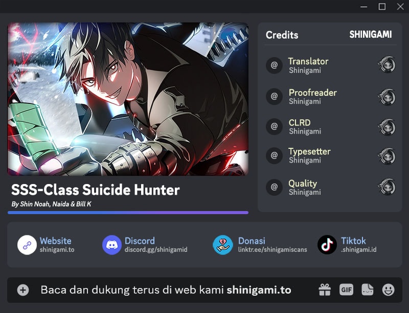Read SSS-Class Suicide Hunter id Manga Online