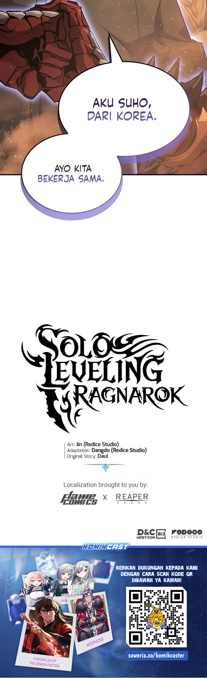 Read Solo Leveling Ragnarok id Manga Online