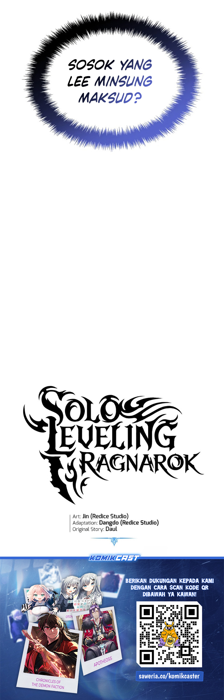 Read Solo Leveling Ragnarok id Manga Online