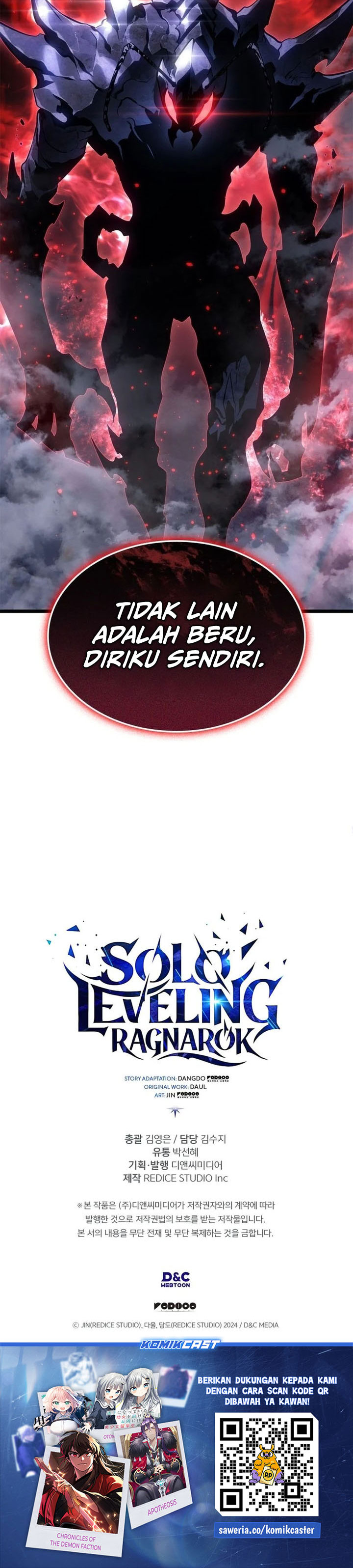 Read Solo Leveling Ragnarok id Manga Online