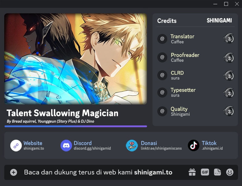 Read Talent Swallowing Magician id Manga Online