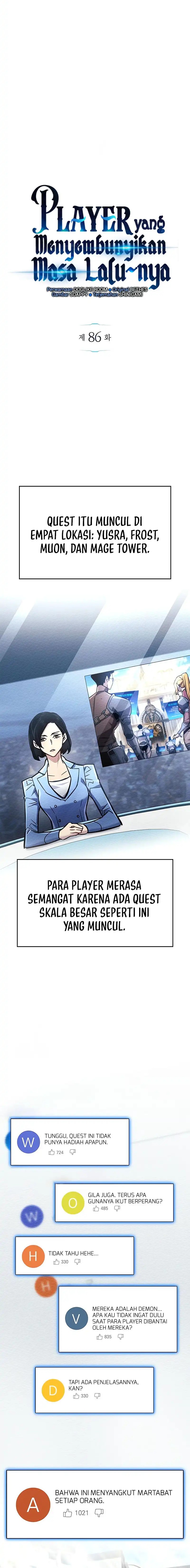 Read The Player Hides His Past id Manga Online