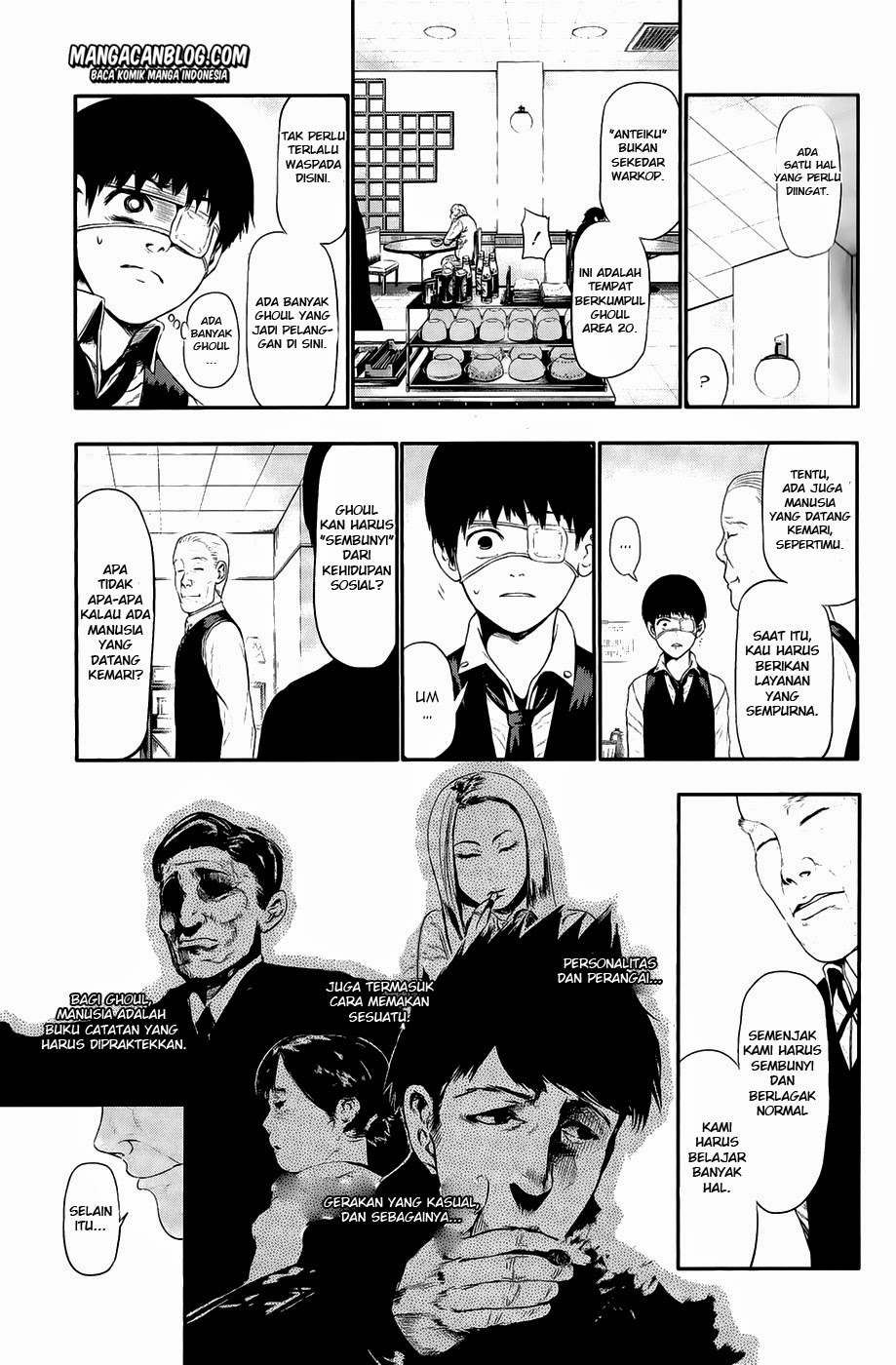 Read Tokyo Ghoul id Manga Online