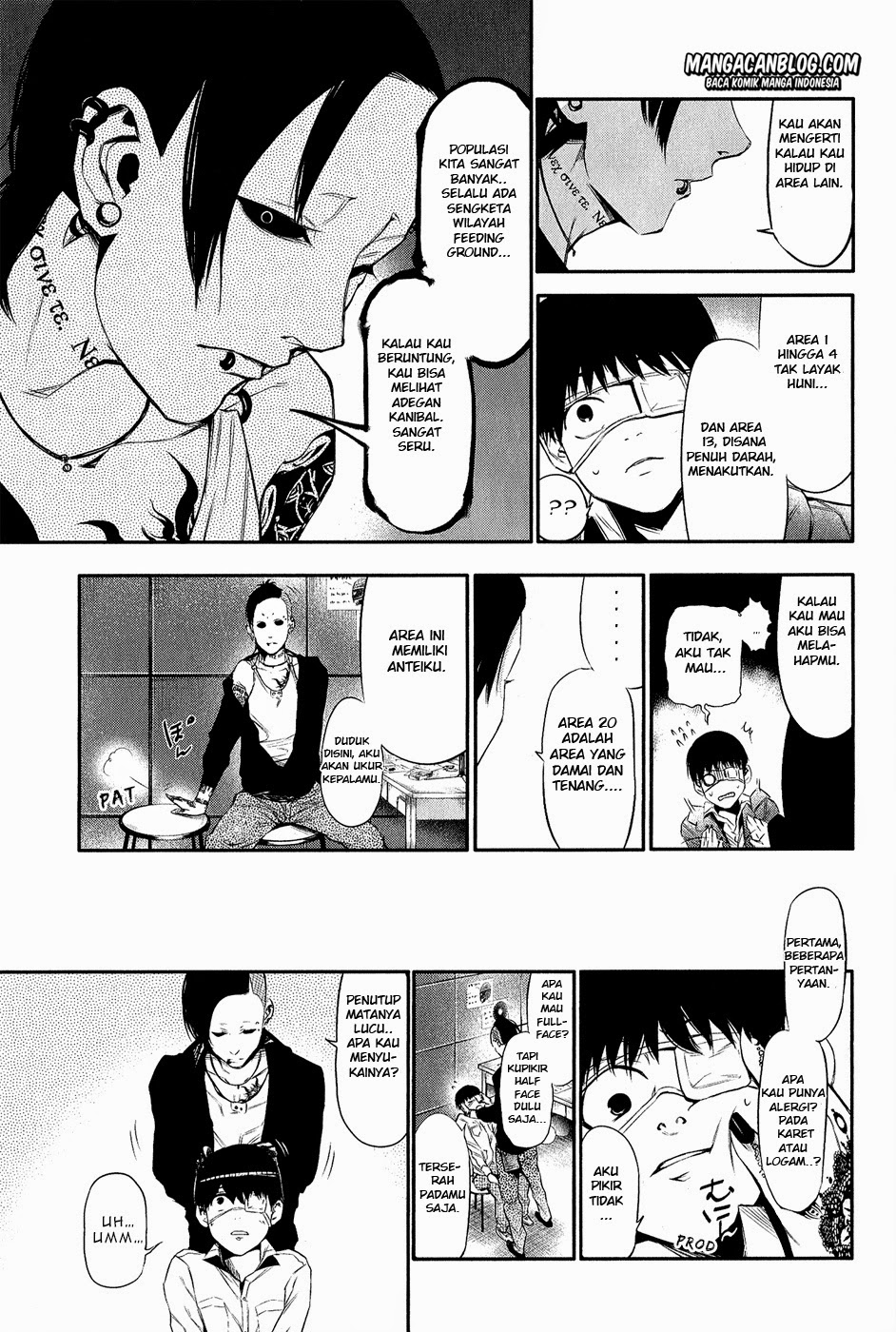 Read Tokyo Ghoul id Manga Online