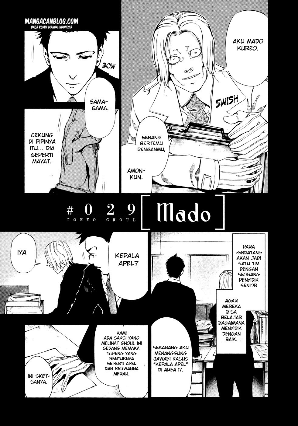 Read Tokyo Ghoul id Manga Online
